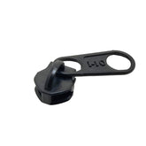 Size 3 Zip Slide Runners (Pack of 25-30 pieces) Zipper Fasteners Pullers PVC Plastic Black For Bags Accessories Utilities